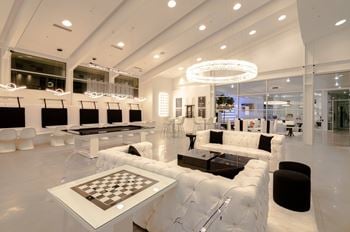 Game room and pool table